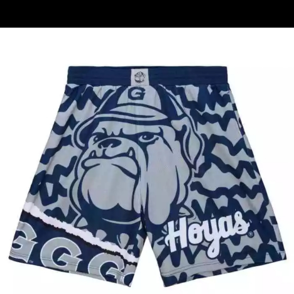 Mitchell and Ness Georgetown Hoyas shorts